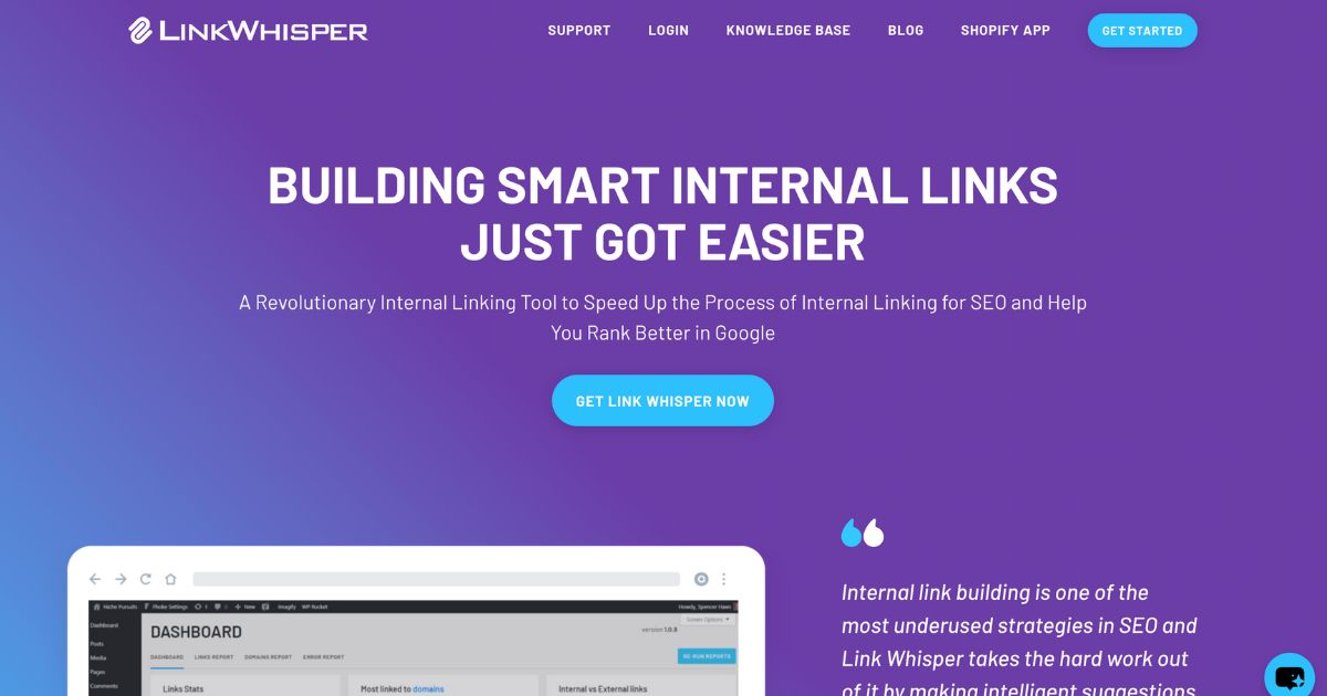 LinkWhisper: Simplifying internal linking for SEO success