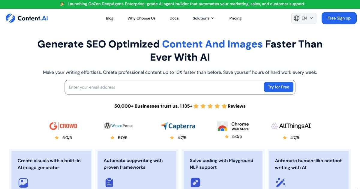 ContentAI: AI content creator
