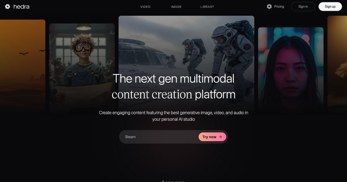 Hedra: Next-gen content creation tool