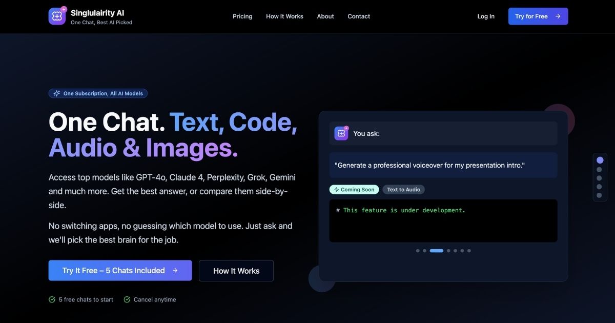 Singulairity: AI-Powered Operational Enhancement