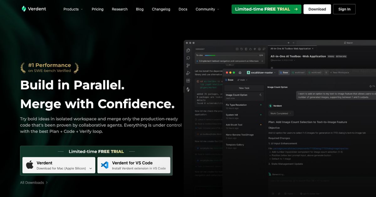 Verdent AI: Automating Software Development Efficiently
