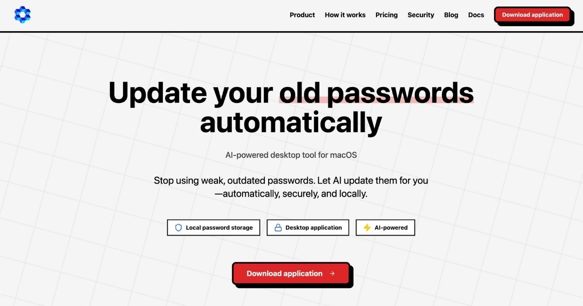 Password App: Automate Secure Password Updates