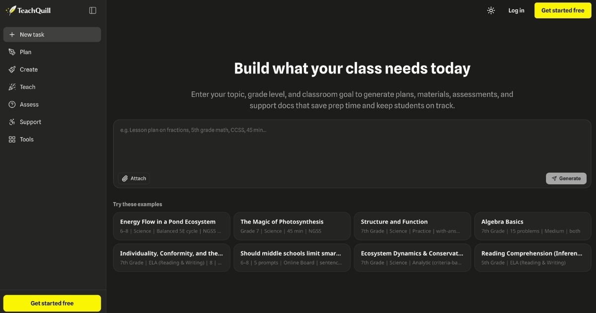 TeachQuill: AI Platform for Educators